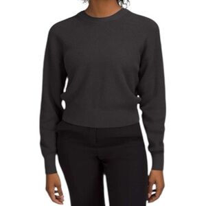 Lululemon Waist Length Crewneck Sweater